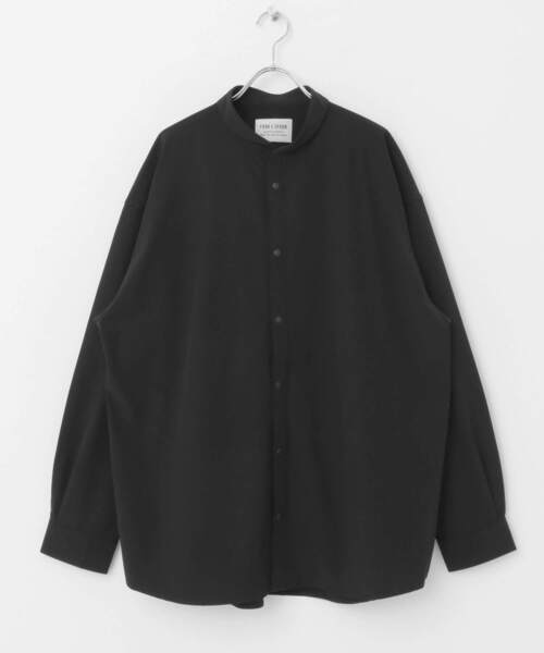 FORK&SPOON（フォークアンドスプーン）の「『ユニセックス』FORK&SPOON　ショートカラーシャツ（シャツ/ブラウス・メンズ・ブラック/グリーン系その他・4/5）」の5枚目の写真