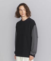 BEAUTY&YOUTH UNITED ARROWS | クリスプ アゼ フォルム クルーネック ニットベスト(ベスト)