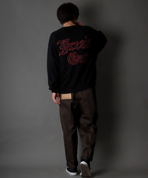 セール】old england patch logo sweat shirt/オールド