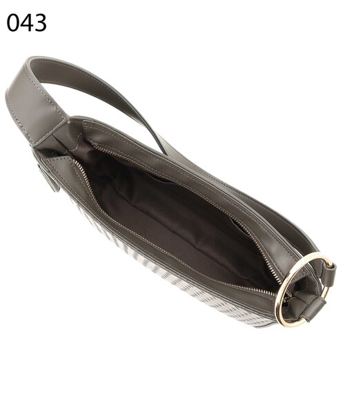 INDIVI（インディヴィ）の「◆【Oggi 11月号掲載/滝沢カレンさん着用】スクエアフォルムバッグ（ショルダーバッグ・レディース・ダークブラウン/イエロー/ブラック・00）」の10枚目の写真