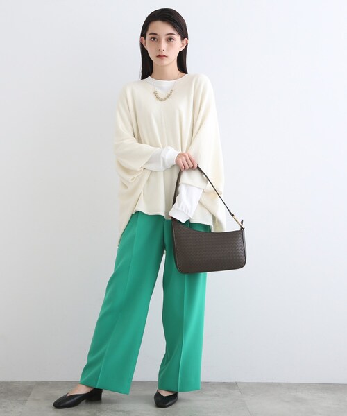 INDIVI（インディヴィ）の「◆【Oggi 11月号掲載/滝沢カレンさん着用】スクエアフォルムバッグ（ショルダーバッグ・レディース・ダークブラウン/イエロー/ブラック・00）」の19枚目の写真