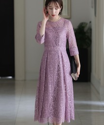 PourVous｜プールヴーのドレス（パープル/紫色系）通販 - ZOZOTOWN