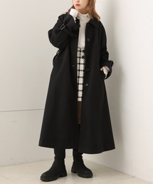 one after another NICE CLAUP | 【WEB限定色あり】M,Lサイズ/ ステンカラーロングコート(ステンカラーコート)