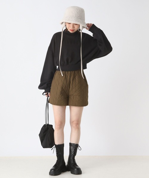 Heather（ヘザー）の「キルティングショートパンツ　172287（その他パンツ・レディース・カーキ/ブラック・FREE）」の20枚目の写真