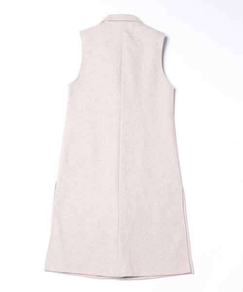 NAVY(ネイビー)の「ロング ジレ ベスト(ベスト・レディース・グレー/ブラック/ベージュ・M/L)」の4枚目の写真