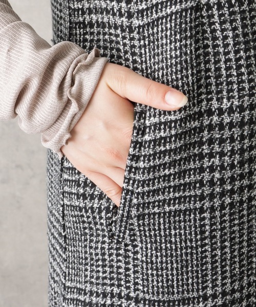 NAVY(ネイビー)の「ロング ジレ ベスト(ベスト・レディース・グレー/ブラック/ベージュ・M/L)」の16枚目の写真