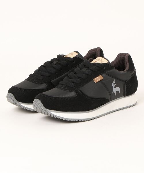 TSURUYA（ツルヤ）の「《Nordic Light》レトロランニングスニーカー NL0005（スニーカー・レディース・ブルー/グレー/ブラック/ベージュ/カーキ・24.0cm/22.5cm/24.5cm/23.5cm/23.0cm）」の2枚目の写真