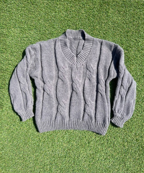 BEATJIVE(ビートジャイブ)の「Vネック ニット セーター レディース(ニット/セーター・レディース・ピンク/グレー/ホワイト/ブラック/レッド・FREE)」の21枚目の写真