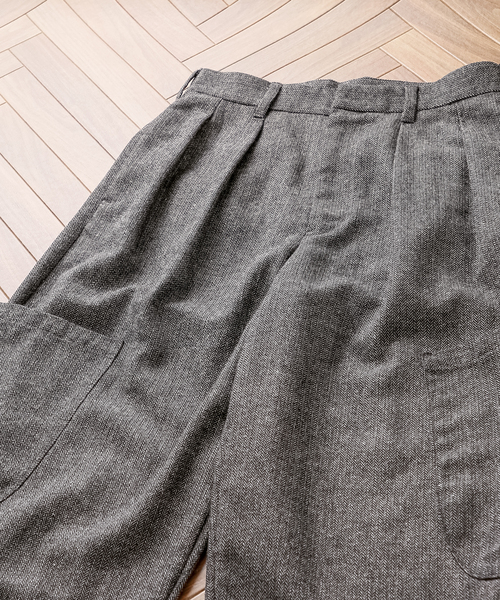 JOINT WORKS（ジョイントワークス）の「CARROT PATCH PK パンツ（その他パンツ・メンズ・チャコールグレー/ボルドー・MEDIUM/LARGE）」の2枚目の写真