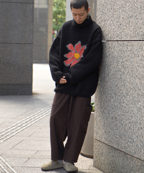JOINT WORKS（ジョイントワークス）の「CARROT PATCH PK パンツ（その他パンツ・メンズ・チャコールグレー/ボルドー・MEDIUM/LARGE）」の4枚目の写真