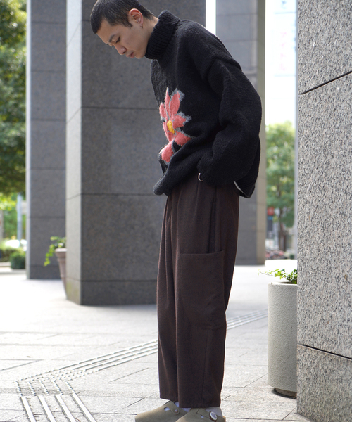 JOINT WORKS（ジョイントワークス）の「CARROT PATCH PK パンツ（その他パンツ・メンズ・チャコールグレー/ボルドー・MEDIUM/LARGE）」の7枚目の写真