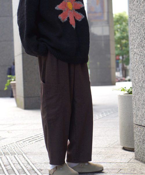 JOINT WORKS（ジョイントワークス）の「CARROT PATCH PK パンツ（その他パンツ・メンズ・チャコールグレー/ボルドー・MEDIUM/LARGE）」の9枚目の写真