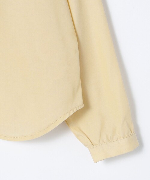 SHIPS any（シップス エニィ）の「SHIPS any: ビックカラー ブラウス<KIDS>（シャツ/ブラウス・キッズ・ネイビー/ベージュ・S(110-120)/M(125-135)/L(140-150)）」の17枚目の写真