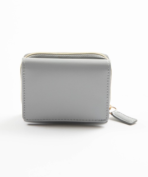 WEGO（ウィゴー）の「WEGO/10ポケット三つ折りウォレット（財布・レディース・ブラック/ライム/ライトグレー/ライトパープル/オレンジ・FREE）」の10枚目の写真