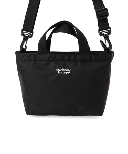 Manhattan Portage(マンハッタンポーテージ)の「Micro Portage Tote Bag Matte Twil(トートバッグ・メンズ・ブラック・X-SMALL)」の11枚目の写真