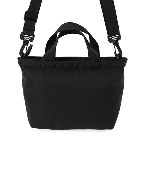 Manhattan Portage(マンハッタンポーテージ)の「Micro Portage Tote Bag Matte Twil(トートバッグ・メンズ・ブラック・X-SMALL)」の4枚目の写真