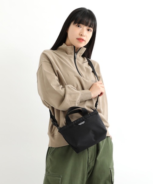 Manhattan Portage(マンハッタンポーテージ)の「Micro Portage Tote Bag Matte Twil(トートバッグ・メンズ・ブラック・X-SMALL)」の12枚目の写真