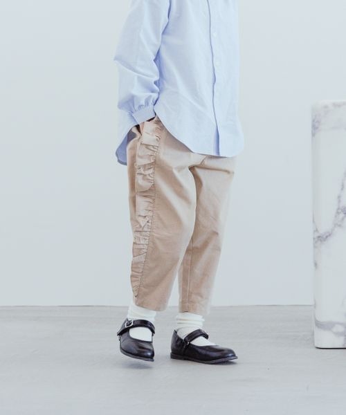 BELPER 23aw フリルチノパン