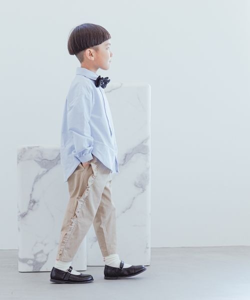 LOWRYS FARM（ローリーズファーム）の「フリルパンツ　180386（チノパンツ・キッズ・ブラック/ベージュ・110cm/120cm/130cm/140cm/150cm）」の21枚目の写真