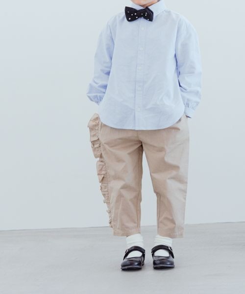 LOWRYS FARM（ローリーズファーム）の「フリルパンツ　180386（チノパンツ・キッズ・ブラック/ベージュ・110cm/120cm/130cm/140cm/150cm）」の22枚目の写真