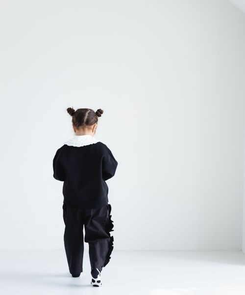 LOWRYS FARM（ローリーズファーム）の「フリルパンツ　180386（チノパンツ・キッズ・ブラック/ベージュ・110cm/120cm/130cm/140cm/150cm）」の15枚目の写真