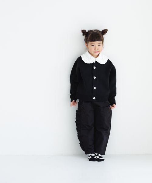 LOWRYS FARM（ローリーズファーム）の「フリルパンツ　180386（チノパンツ・キッズ・ブラック/ベージュ・110cm/120cm/130cm/140cm/150cm）」の16枚目の写真