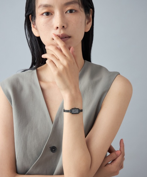 Jouete(ジュエッテ)の「タイムピース レクタングル(アナログ腕時計・レディース・シルバー/ブラック系その他/ピンクゴールド/イエローゴールド/ゴールド系その他・FREE)」の21枚目の写真