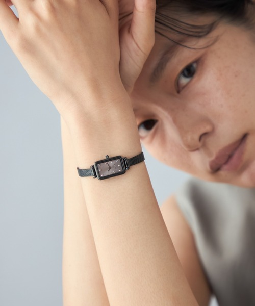Jouete(ジュエッテ)の「タイムピース レクタングル(アナログ腕時計・レディース・シルバー/ブラック系その他/ピンクゴールド/イエローゴールド/ゴールド系その他・FREE)」の22枚目の写真