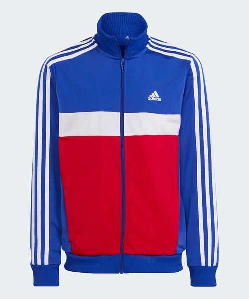 adidas（アディダス）の「エッセンシャルズ スリーストライプス ティベリオ トラックスーツ / アディダス adidas（ジャージ・キッズ・ブルー系その他/ブラック/レッド/ブルー・130/140/150/160）」の18枚目の写真