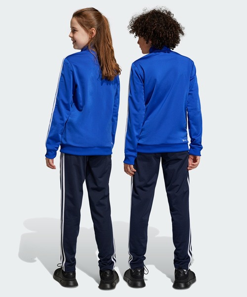 adidas（アディダス）の「エッセンシャルズ スリーストライプス ティベリオ トラックスーツ / アディダス adidas（ジャージ・キッズ・ブルー系その他/ブラック/レッド/ブルー・130/140/150/160）」の15枚目の写真