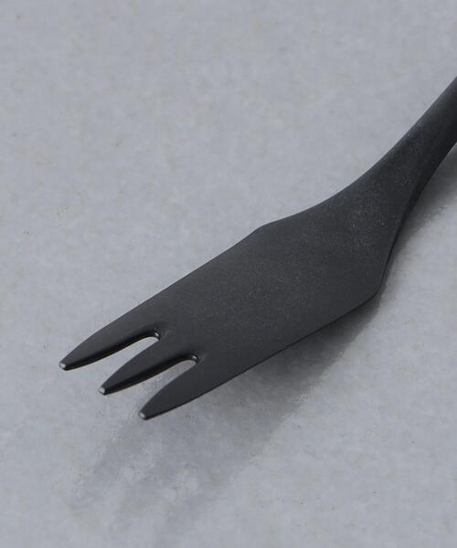 ARAS（エイラス）の「＜ARAS＞デザート フォーク＆スプーン（カトラリー・レディース・ブラック/ダークグレー・FREE）」の6枚目の写真