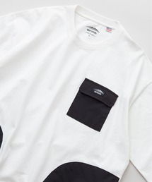 【OUTDOOR PRODUCTS/アウトドアプロダクツ】USAコットン ビッグシルエット 布帛ポケット ロングTシャツ ロンT