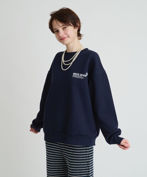 Firsthand（ファーストハンド）の「NICK GEAR/ニックギア SP CONCEPT SWEAT（スウェット・メンズ・グレー/ネイビー/グリーン・LARGE/X-LARGE/SMALL/MEDIUM）」の6枚目の写真