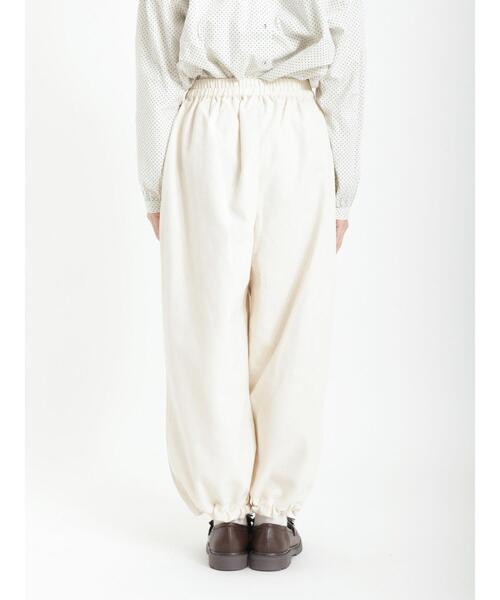 Samansa Mos2(サマンサ モスモス)の「ツイル柄アソート裾ドロストパンツ(その他パンツ・レディース・キナリ/グリーン/ネイビー/ベージュ・フリ-)」の10枚目の写真