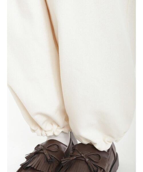 Samansa Mos2(サマンサ モスモス)の「ツイル柄アソート裾ドロストパンツ(その他パンツ・レディース・キナリ/グリーン/ネイビー/ベージュ・フリ-)」の13枚目の写真