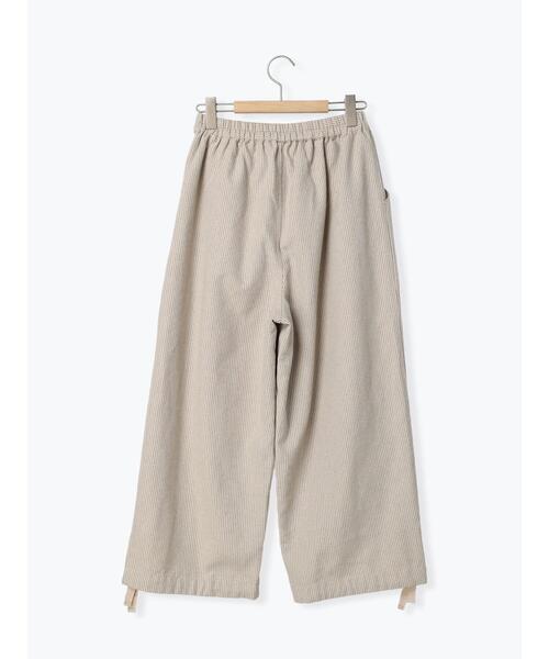 Samansa Mos2(サマンサ モスモス)の「ツイル柄アソート裾ドロストパンツ(その他パンツ・レディース・キナリ/グリーン/ネイビー/ベージュ・フリ-)」の20枚目の写真