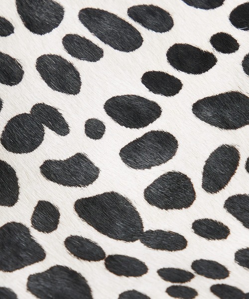 Pal collection（パルコレクション）の「ハラコ風エコバック付スマホポシェット2（ショルダーバッグ・レディース・ブラック系その他2/ホワイト・FREE）」の7枚目の写真