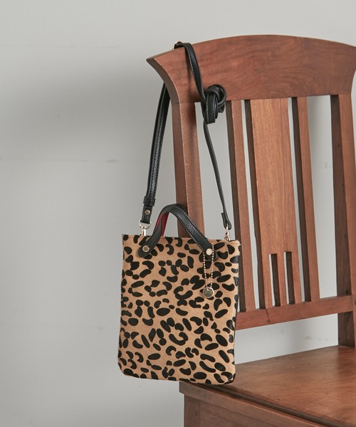 Pal collection（パルコレクション）の「ハラコ風エコバック付スマホポシェット2（ショルダーバッグ・レディース・ブラック系その他2/ホワイト・FREE）」の12枚目の写真