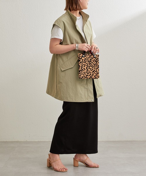 Pal collection（パルコレクション）の「ハラコ風エコバック付スマホポシェット2（ショルダーバッグ・レディース・ブラック系その他2/ホワイト・FREE）」の21枚目の写真