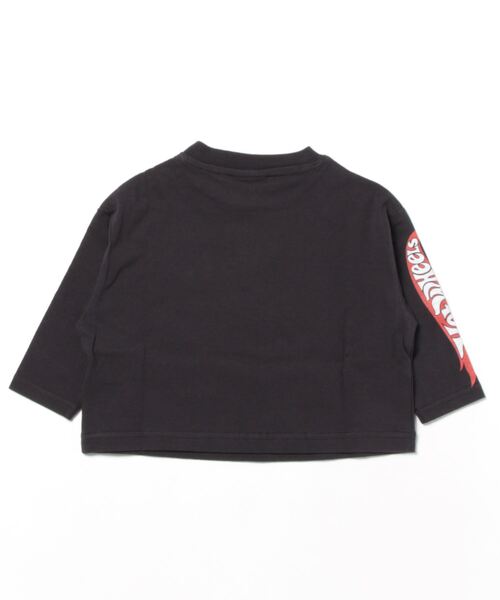 MARKEY'S（マーキーズ）の「プリントロンT(80～150cm)（Tシャツ/カットソー・キッズ・オフホワイト/ブラック/ホワイト/チャコール・120/130/140/150/80/100/110/95/90）」の6枚目の写真