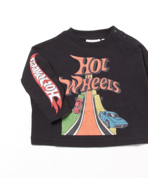 MARKEY'S（マーキーズ）の「プリントロンT(80～150cm)（Tシャツ/カットソー・キッズ・オフホワイト/ブラック/ホワイト/チャコール・120/130/140/150/80/100/110/95/90）」の9枚目の写真