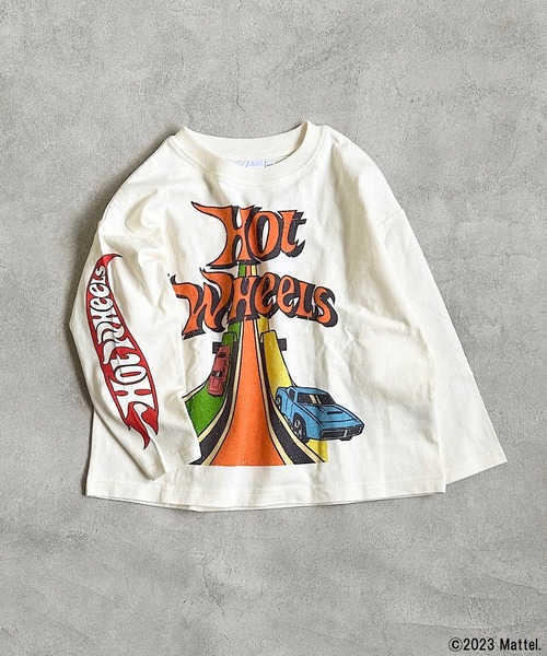 MARKEY'S（マーキーズ）の「プリントロンT(80～150cm)（Tシャツ/カットソー・キッズ・オフホワイト/ブラック/ホワイト/チャコール・120/130/140/150/80/100/110/95/90）」の3枚目の写真