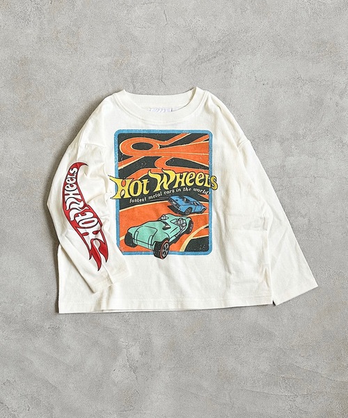 MARKEY'S（マーキーズ）の「プリントロンT(80～150cm)（Tシャツ/カットソー・キッズ・オフホワイト/ブラック/ホワイト/チャコール・120/130/140/150/80/100/110/95/90）」の5枚目の写真