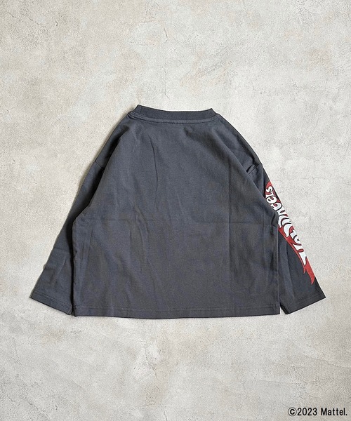 MARKEY'S（マーキーズ）の「プリントロンT(80～150cm)（Tシャツ/カットソー・キッズ・オフホワイト/ブラック/ホワイト/チャコール・120/130/140/150/80/100/110/95/90）」の12枚目の写真