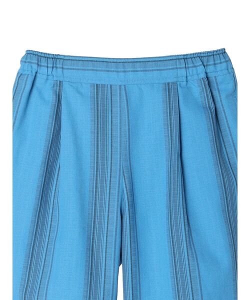 Green Parks(グリーンパークス)の「マルチストライプタックパンツ(その他パンツ・レディース・ブルー/ピンク・FREE)」の10枚目の写真