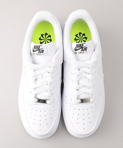 NIKE(ナイキ)の「NIKE/ナイキ Air Force 1 07/エアフォース1 07(スニーカー)(スニーカー・レディース・ホワイト・23.5cm/24.5cm/24.0cm)」の2枚目の写真