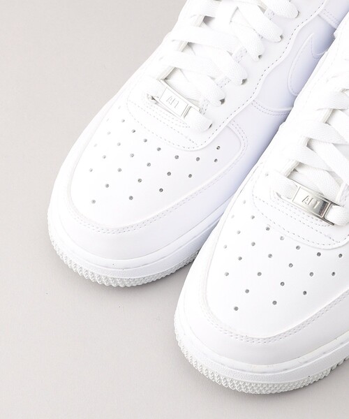 NIKE(ナイキ)の「NIKE/ナイキ Air Force 1 07/エアフォース1 07(スニーカー)(スニーカー・レディース・ホワイト・23.5cm/24.5cm/24.0cm)」の7枚目の写真