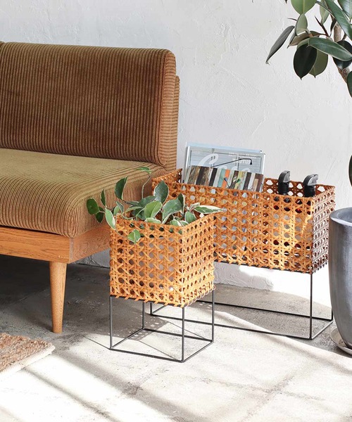 TIMELESS COMFORT（タイムレスコンフォート）の「UTILE(ユティル)オクタ ポットスタンド L（収納グッズ・レディース・ブラウン・ONE SIZE）」の4枚目の写真