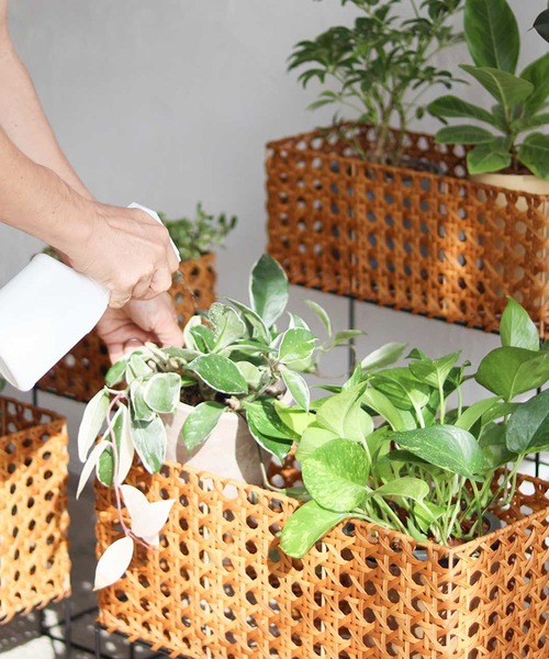 TIMELESS COMFORT（タイムレスコンフォート）の「UTILE(ユティル)オクタ ポットスタンド L（収納グッズ・レディース・ブラウン・ONE SIZE）」の11枚目の写真