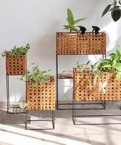 TIMELESS COMFORT（タイムレスコンフォート）の「UTILE(ユティル)オクタ ポットスタンド L（収納グッズ・レディース・ブラウン・ONE SIZE）」の3枚目の写真